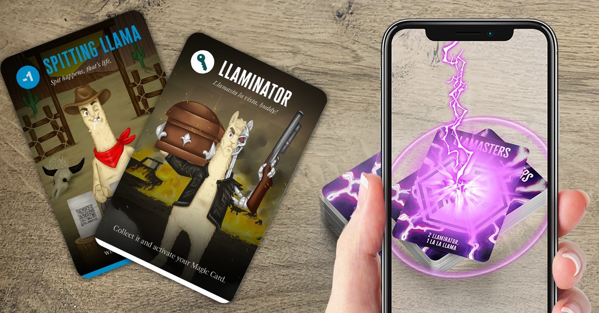 Party Game with augmented reality option live on Kickstarter