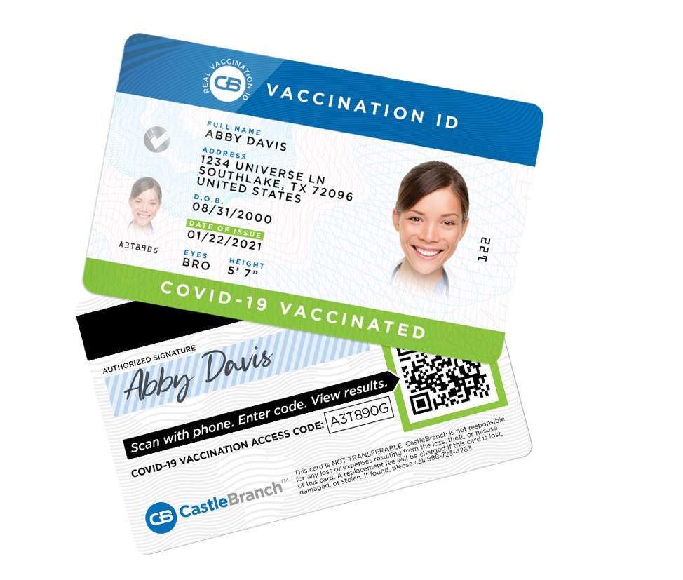 Uptick in falsified COVID-19 vaccine cards in USA poses major risk