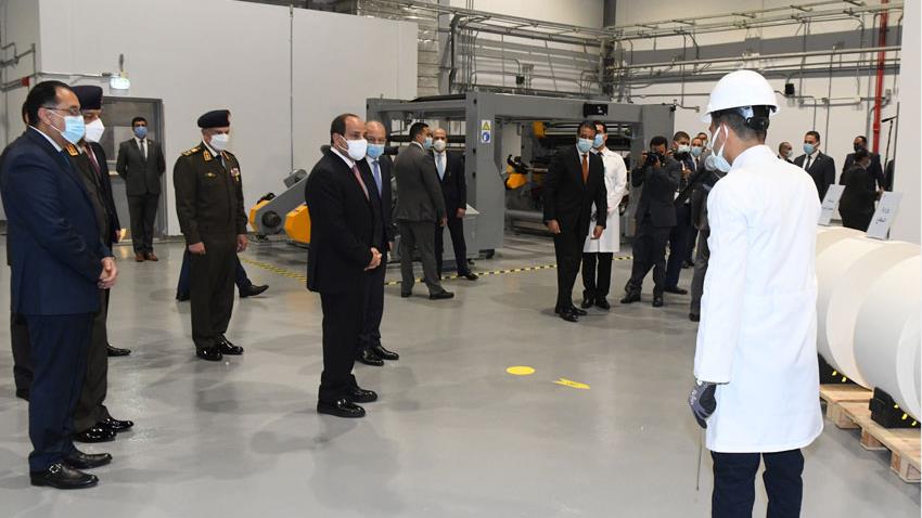 El-Sisi Inaugurates Smart and Secure Documents Complex